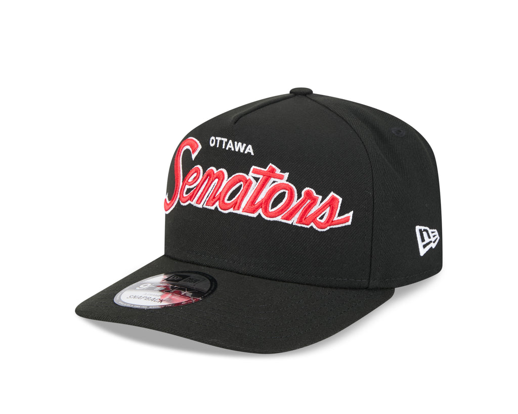 NHL Hat 950 Snapback A-Frame Script Senators