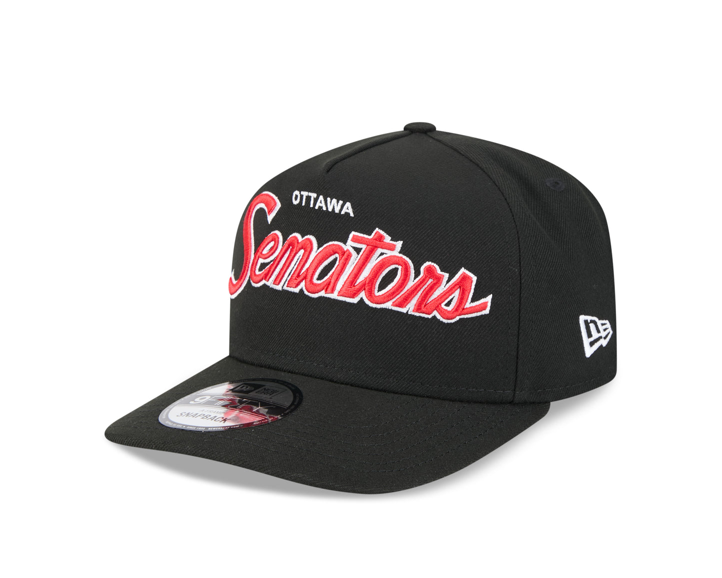 NHL Hat 950 Snapback A-Frame Script Senators