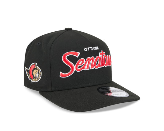 NHL Hat 950 Snapback A-Frame Script Senators