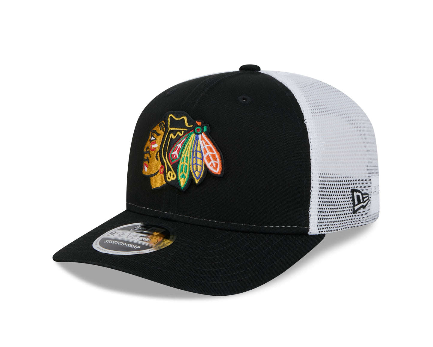 NHL Hat 970 Stretch Snap Trucker Core Blackhawks