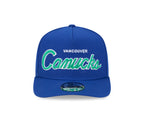 NHL Hat 950 Snapback A-Frame Script Canucks