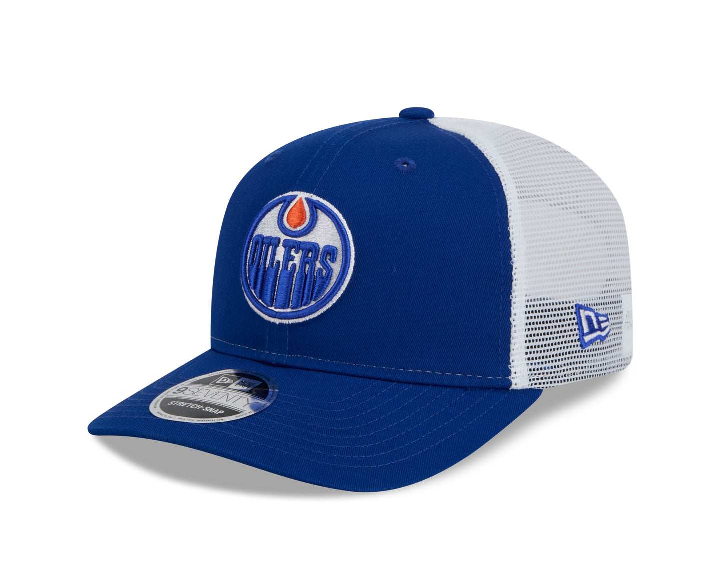 NHL Hat 970 Stretch Snap Trucker Core Oilers