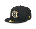 NHL Hat 5950 Poly Basic Bruins