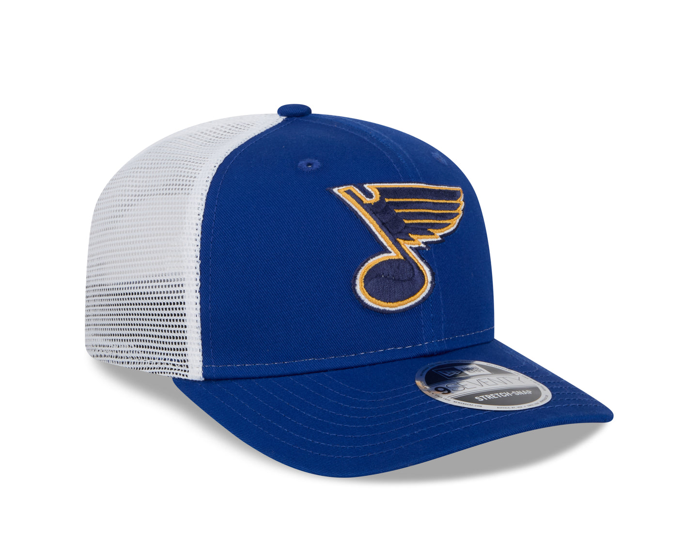 NHL Hat 970 Stretch Snap Trucker Core Blues