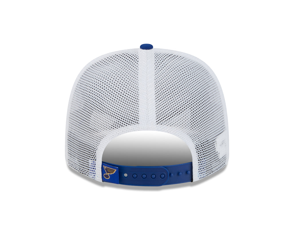 NHL Hat 970 Stretch Snap Trucker Core Blues