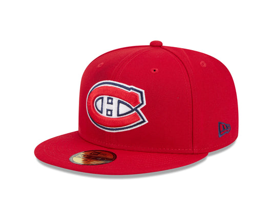 NHL Hat 5950 Poly Basic Canadiens