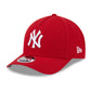 MLB Hat 940 Snapback A-Frame M-Crown Red Yankees