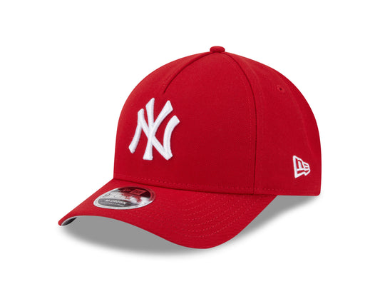 MLB Hat 940 Snapback A-Frame M-Crown Red Yankees
