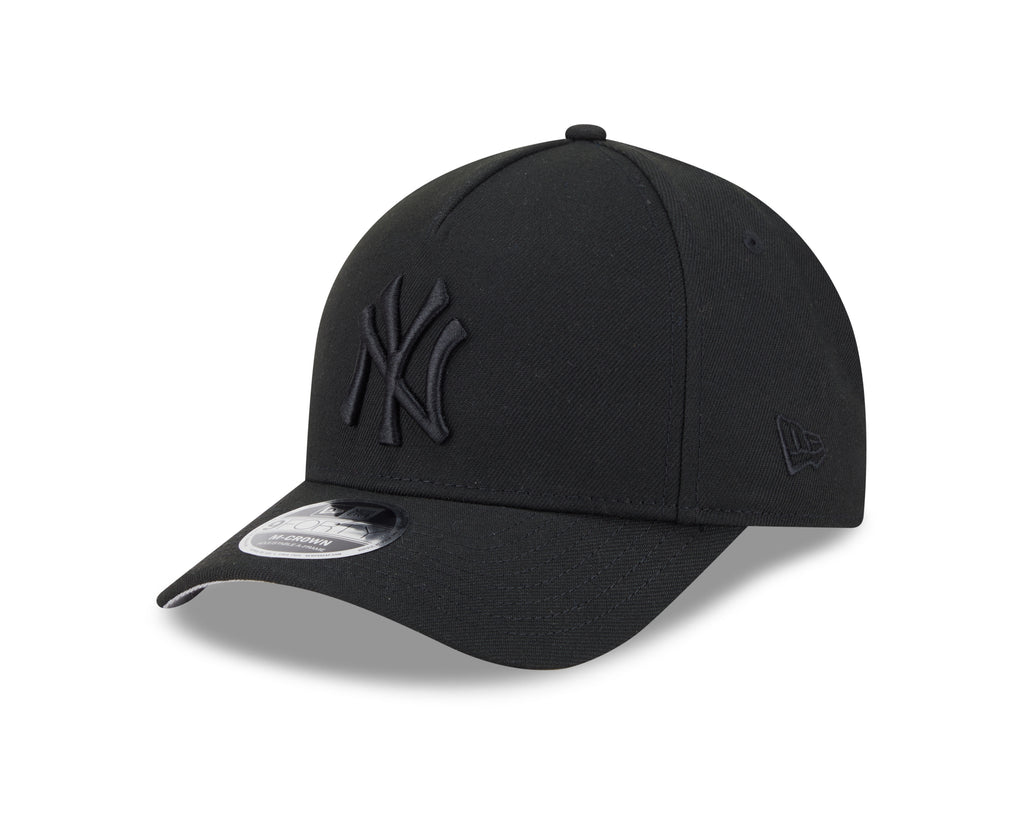 MLB Hat 940 Snapback A-Frame M-Crown Tonal Black Yankees