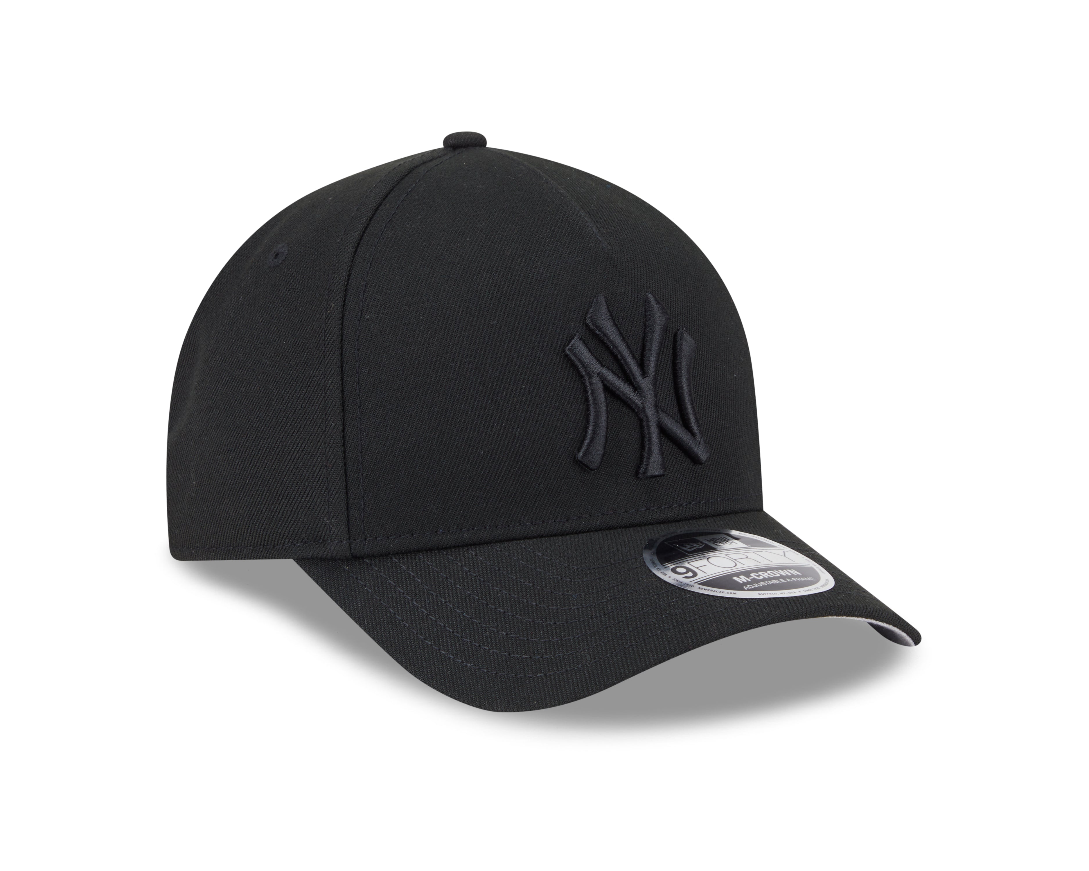 MLB Hat 940 Snapback A-Frame M-Crown Tonal Black Yankees