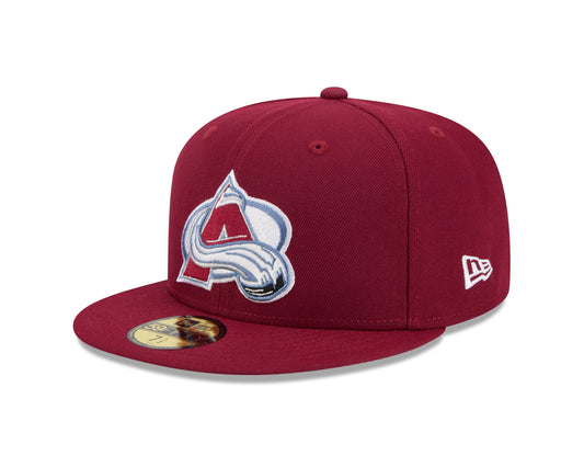 NHL Hat 5950 Poly Team Name Avalanche