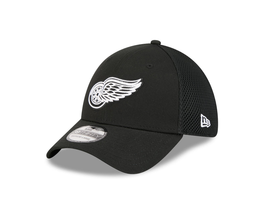 NHL Hat 3930 Neo Black & White Red Wings