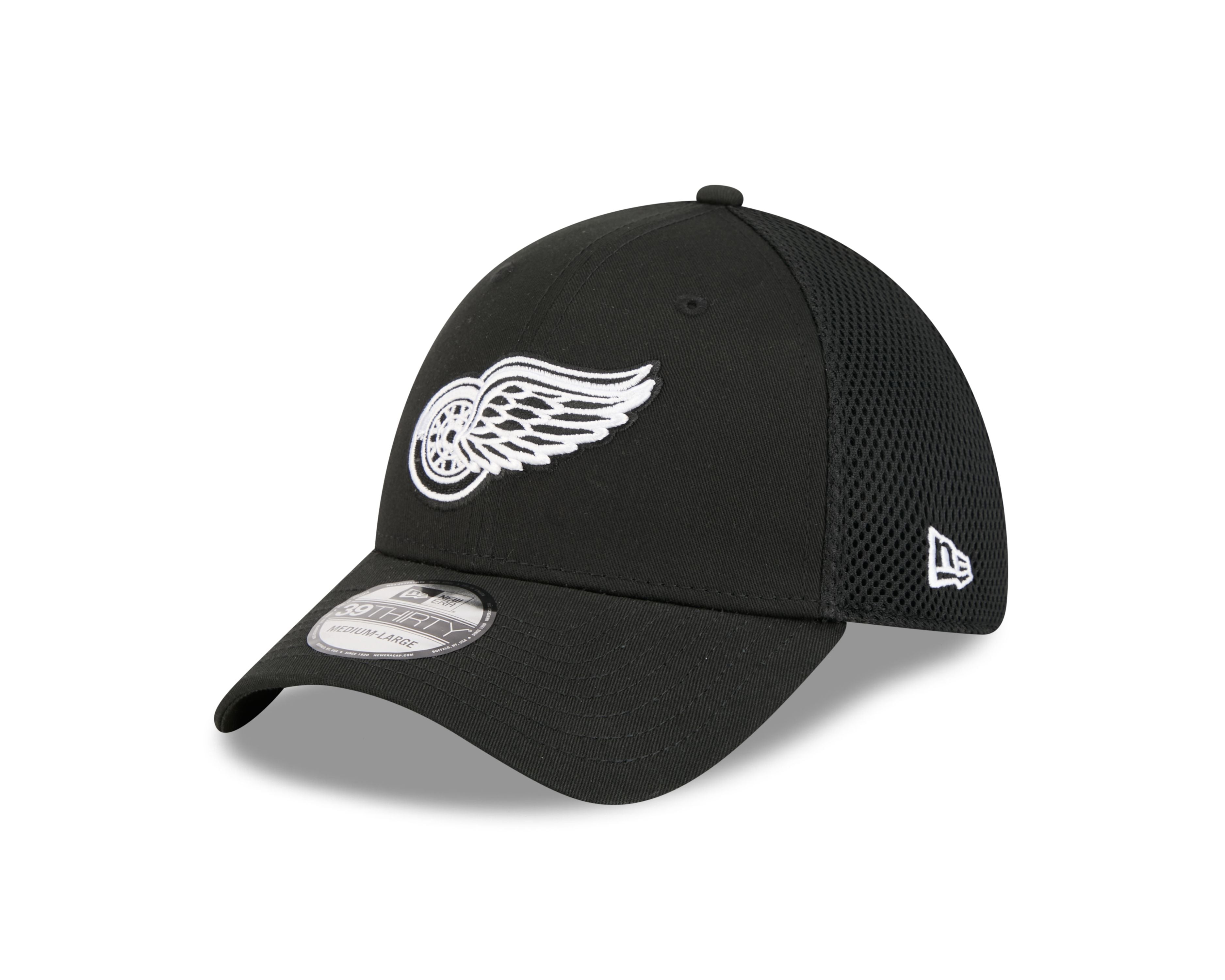 NHL Hat 3930 Neo Black & White Red Wings