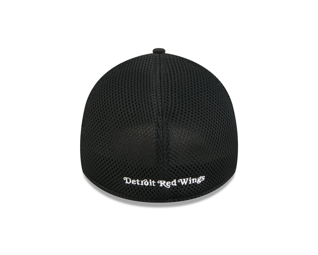NHL Hat 3930 Neo Black & White Red Wings