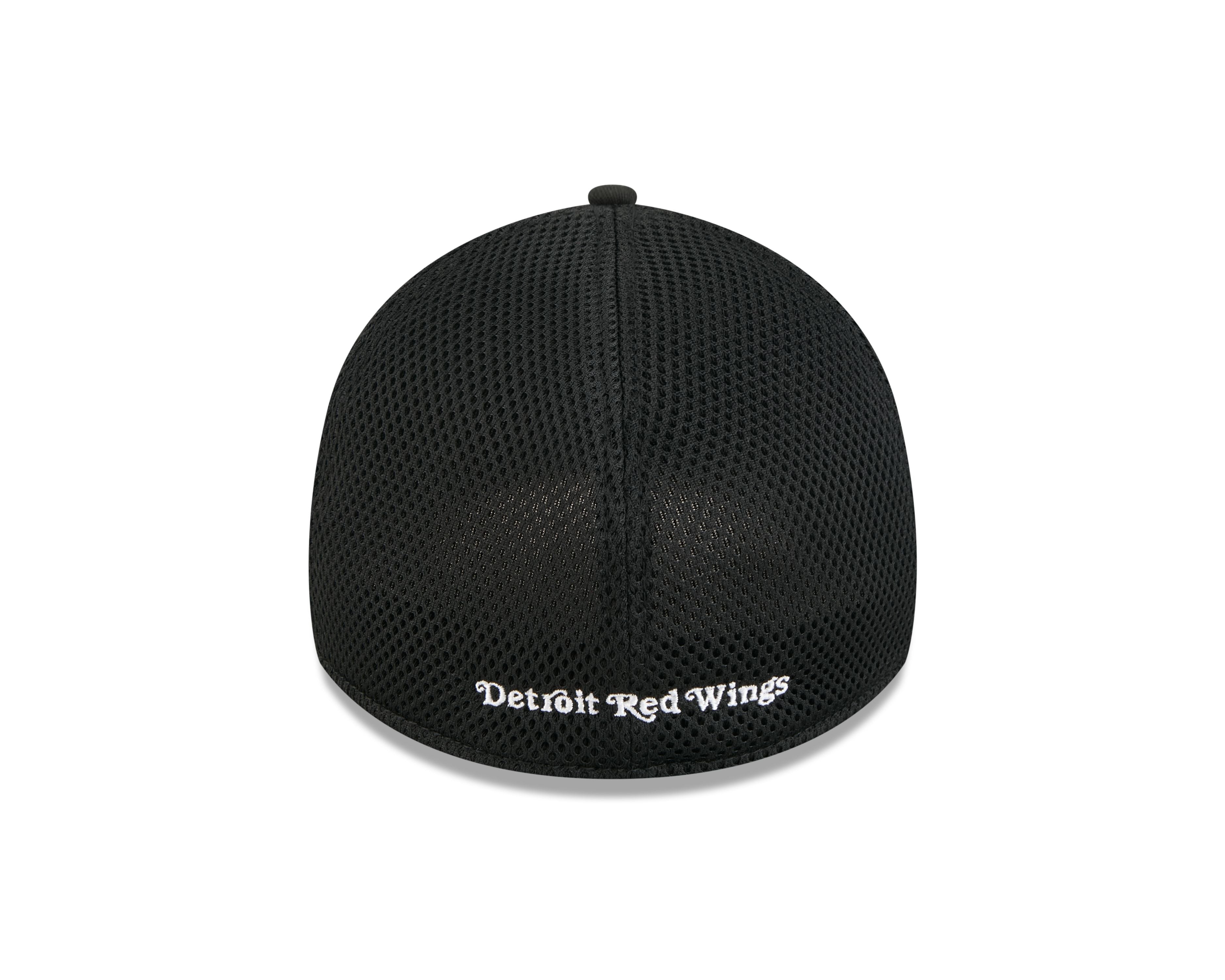 NHL Hat 3930 Neo Black & White Red Wings