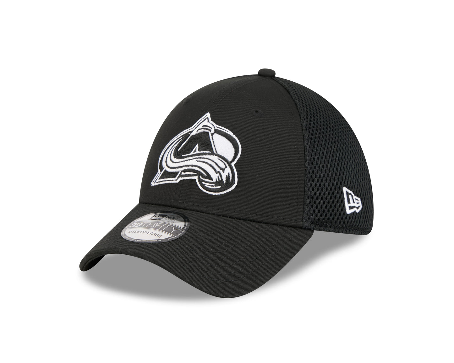 NHL Hat 3930 Neo Black & White Avalanche