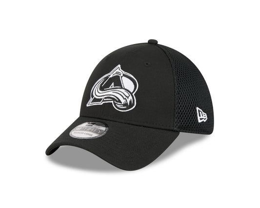NHL Hat 3930 Neo Black & White Avalanche