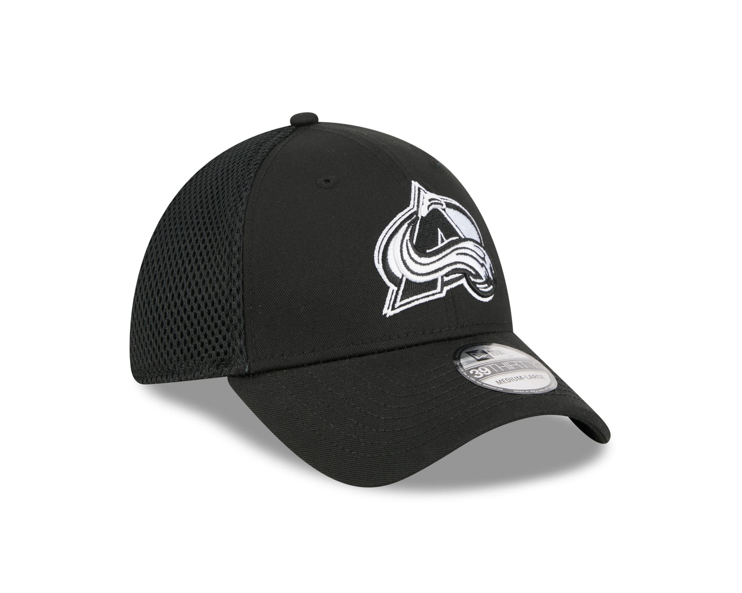 NHL Hat 3930 Neo Black & White Avalanche
