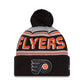 NHL Knit Hat Pom Wordmark Flyers