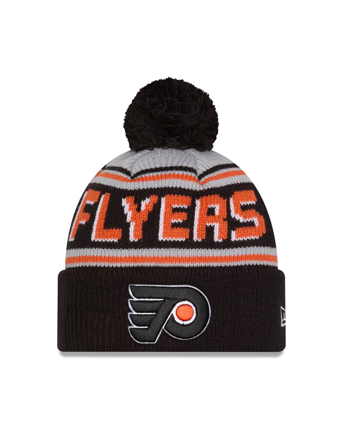 NHL Knit Hat Pom Wordmark Flyers