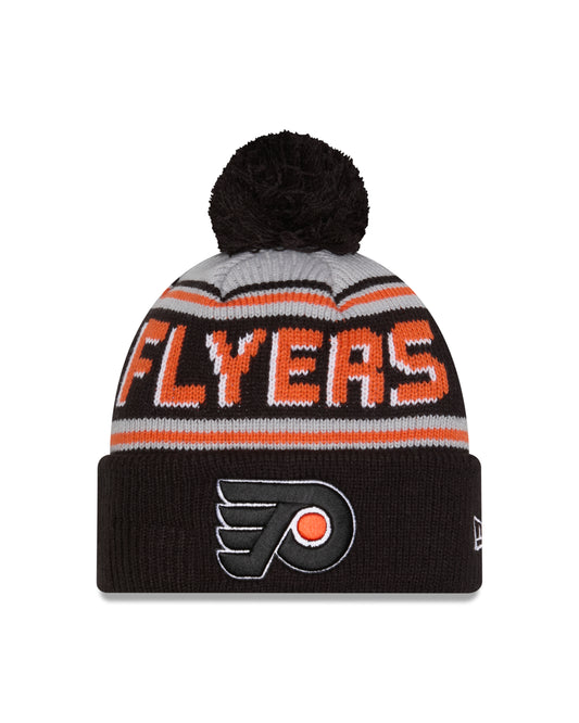NHL Knit Hat Pom Wordmark Flyers
