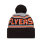 NHL Knit Hat Pom Wordmark Flyers