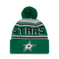 NHL Knit Hat Pom Wordmark Stars