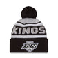 NHL Knit Hat Pom Wordmark Kings