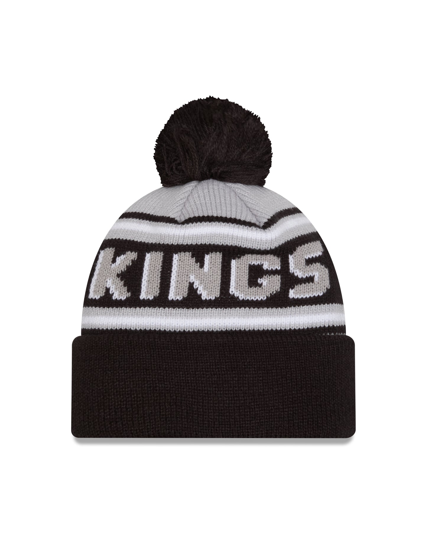 NHL Knit Hat Pom Wordmark Kings
