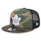 NHL Hat 950 Camo Trucker Snapback Maple Leafs