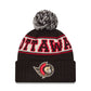 NHL Knit Hat Retro with Pom Senators