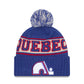 NHL Knit Hat Retro with Pom Nordiques