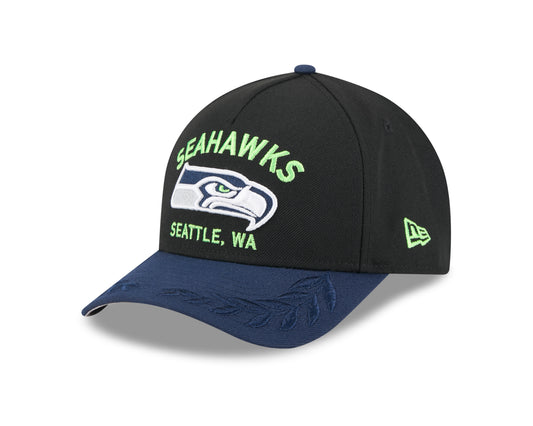NFL Youth Hat 940 A-Frame M-Crown Draft 2025 Seahawks