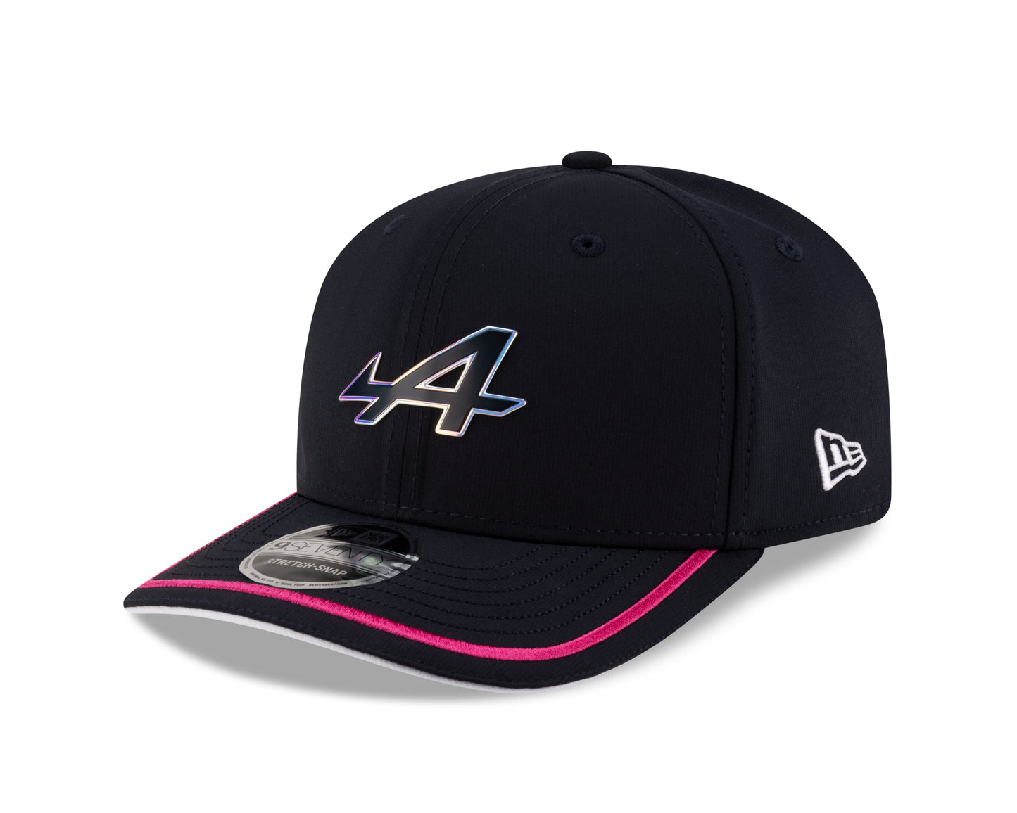 F1 Hat 970 Stretch Snap Navy BWT Alpine Racing