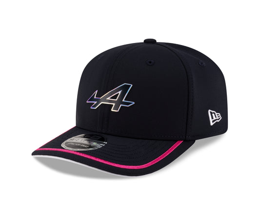 F1 Hat 970 Stretch Snap Navy BWT Alpine Racing