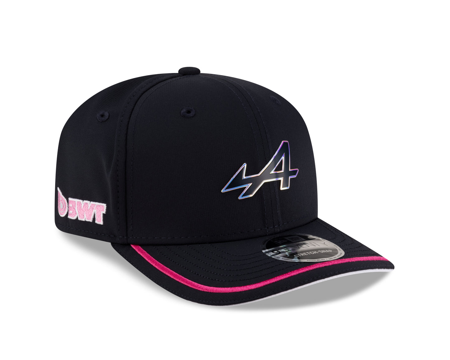 F1 Hat 970 Stretch Snap Navy BWT Alpine Racing