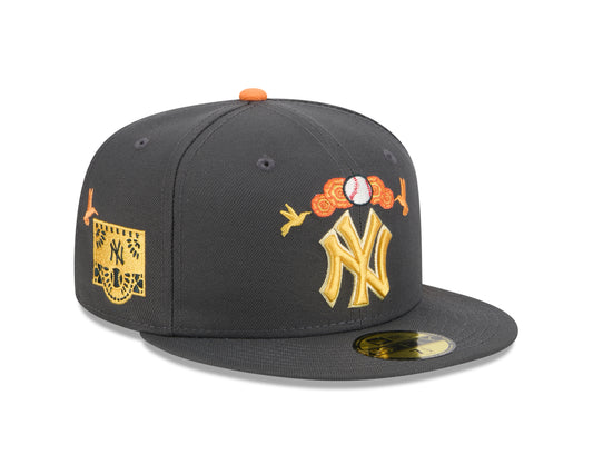 MLB Hat 5950 Dia De Muertos 2025 Yankees