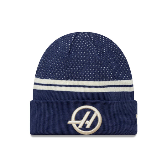F1 Knit Hat Engineered Cuffed Beanie MoneyGram Haas