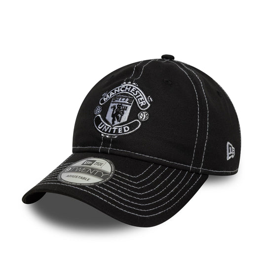 EPL Hat 920 Contrast Stitch Black Manchester United FC