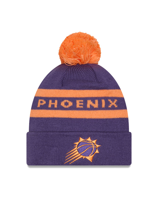 NBA Knit Hat Pom 2T Text Suns