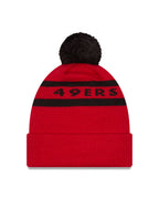 NFL Knit Hat Pom 2T Text 49ers