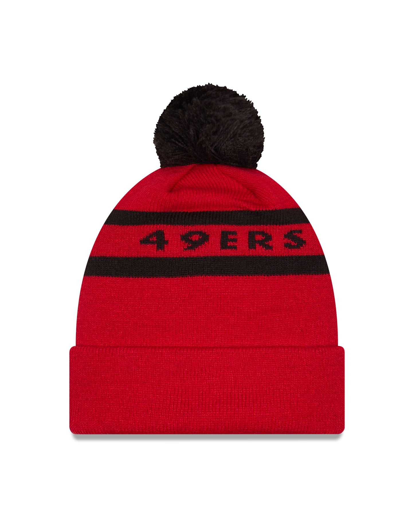 NFL Knit Hat Pom 2T Text 49ers