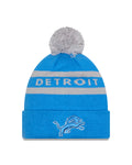 NFL Knit Hat Pom 2T Text Lions