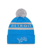 NFL Knit Hat Pom 2T Text Lions