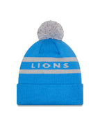 NFL Knit Hat Pom 2T Text Lions