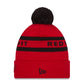 NHL Knit Hat Pom 2T Text Red Wings