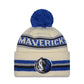 NBA Knit Hat Pom White Classic Mavericks