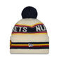 NBA Knit Hat Pom White Classic Nuggets