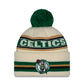 NBA Knit Hat Pom White Classic Celtics