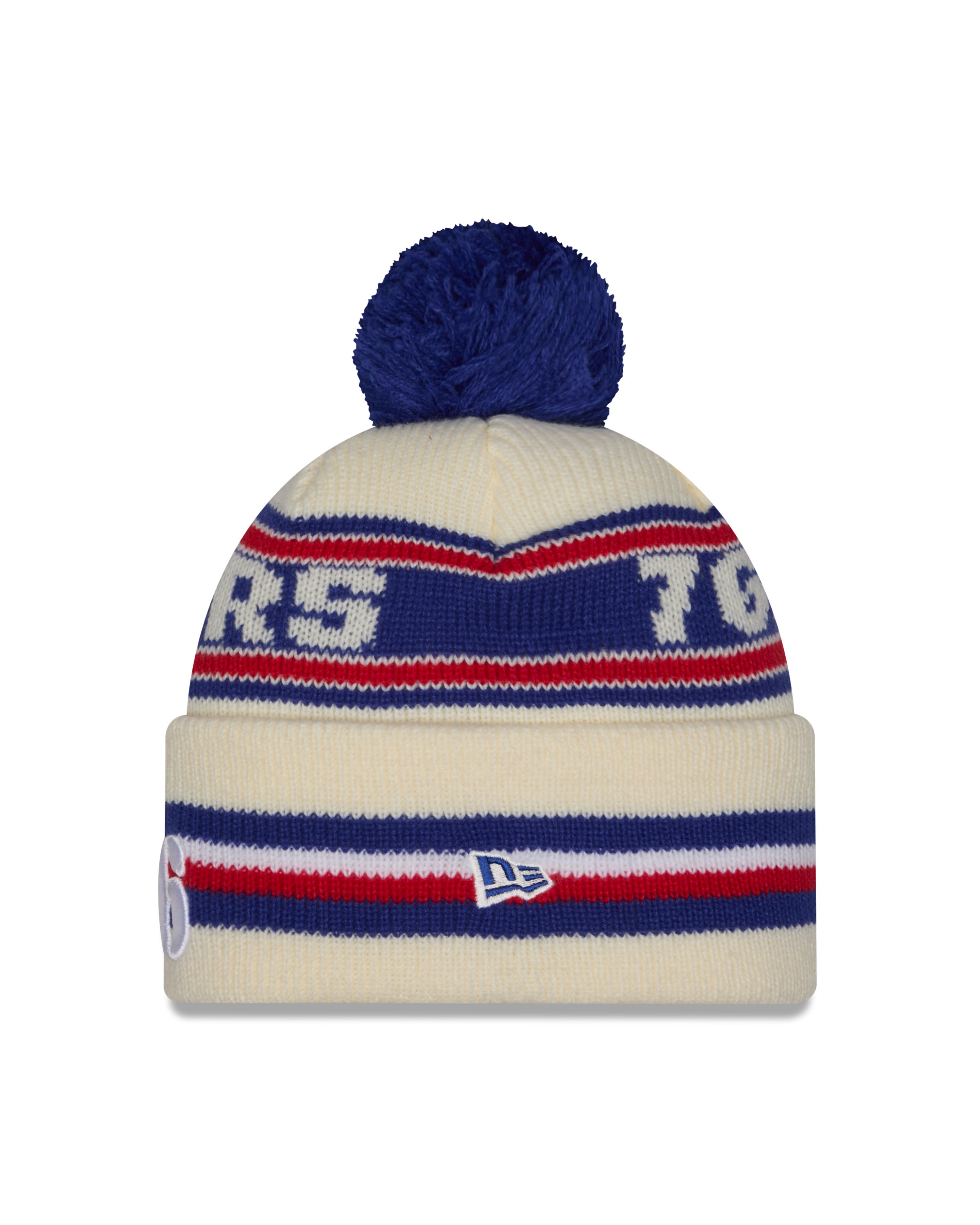 NBA Knit Hat Pom White Classic 76ers